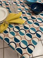 exclusief postmodern turquoise en blauwgroene hennep, Antiek en Kunst, Antiek | Meubels | Tafels