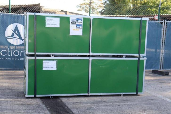 Veiling: Opslagtent 408020R 12.2x24x6.1m 2stuks, Zakelijke goederen, Machines en Bouw | Keten en Containers, Ophalen