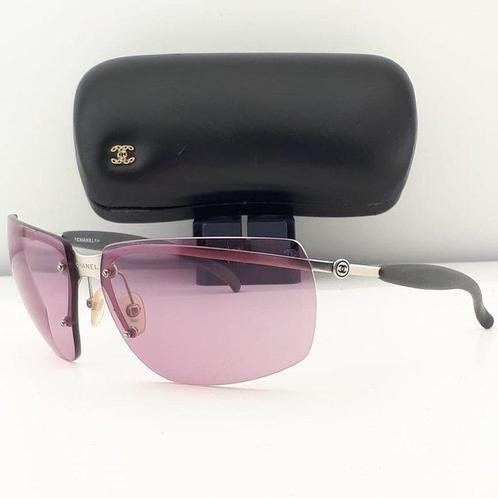 Chanel - Wrap Oversized Rimless Violet Tone Lenses with, Handtassen en Accessoires, Zonnebrillen en Brillen | Dames