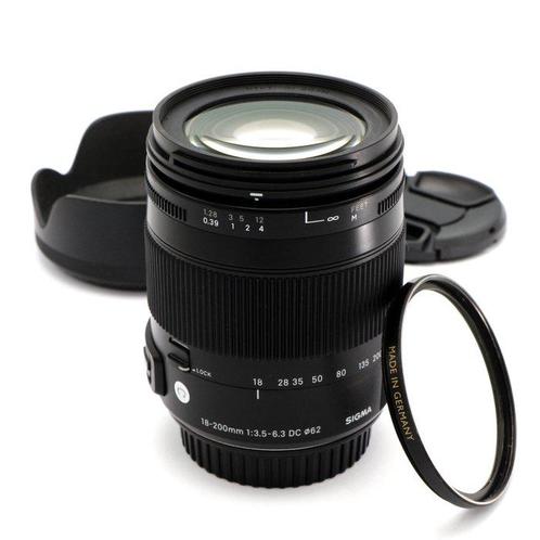 Sigma 18-200mm F/3.5-6.3 DC MACRO OS HSM Contemporary voor, Audio, Tv en Foto, Fotocamera's Digitaal