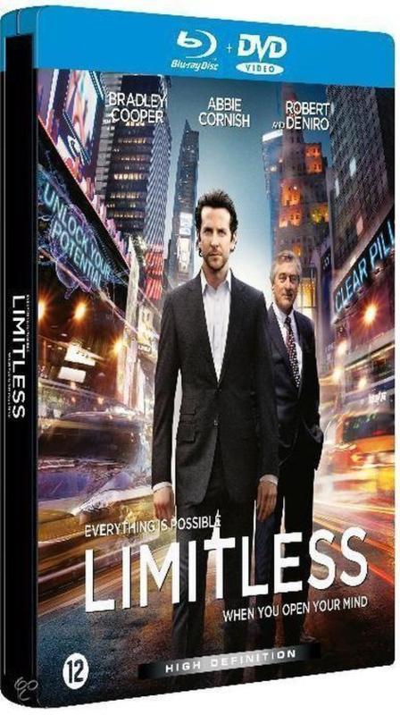 Limitless steelbook (blu-ray tweedehands film), Cd's en Dvd's, Blu-ray, Ophalen of Verzenden