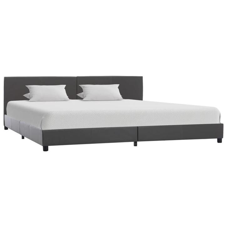 Bedframe 180x200 Grijs | Retour Deal | 35% Korting, Huis en Inrichting, Slaapkamer | Bedden, 180 cm, 200 cm, Grijs, Nieuw, Overige materialen