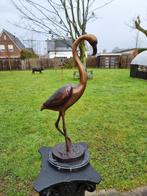 Statue, XL Bronze Flamingo - 27 cm - Bronze, Antiek en Kunst