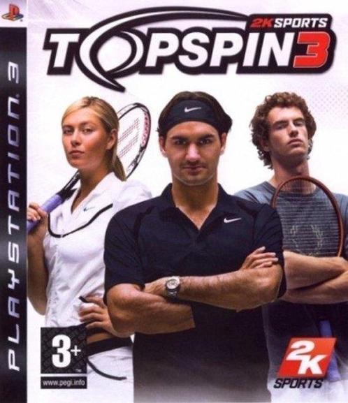 Top Spin 3 (PS3 Games), Games en Spelcomputers, Games | Sony PlayStation 3, Zo goed als nieuw, Ophalen of Verzenden