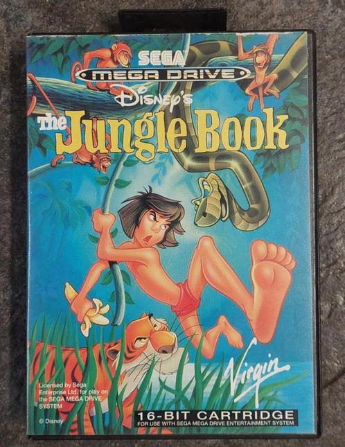 Disney the Jungle Book zonder boekje (Sega Mega Drive, Consoles de jeu & Jeux vidéo, Consoles de jeu | Sega, Enlèvement ou Envoi