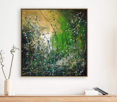 Floria Rey - Golden Forest XL, Antiek en Kunst, Kunst | Schilderijen | Modern