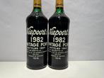 1982 Niepoort - Porto Vintage Port - 2 Flessen (0.75 liter), Verzamelen, Wijnen, Nieuw