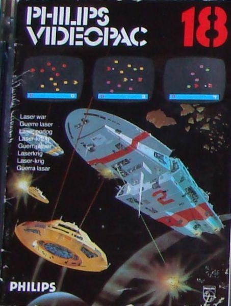 Philips Videopac 18 Laser War-Standaard (Philips Videopac), Computers en Software, Vintage Computers, Ophalen of Verzenden