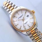 Stührling Original - Date Loupe - Sun Bezel - Gold - New -, Handtassen en Accessoires, Horloges | Heren, Nieuw