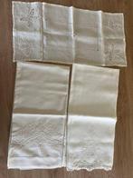 Asciugamani/teli in puro lino - Broderie (3) - 104 cm - 70, Antiek en Kunst
