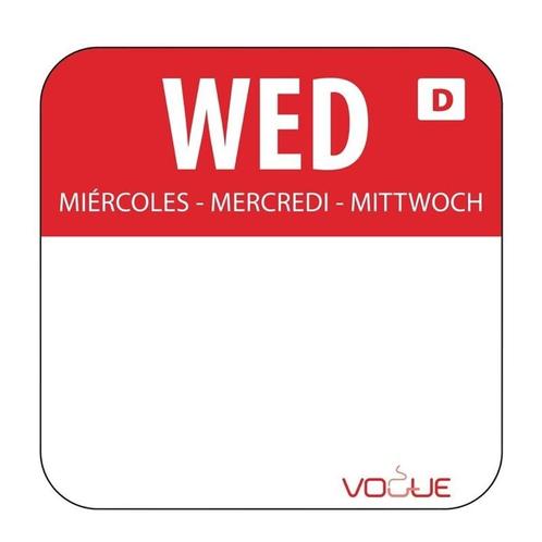 Oplosbare blanco kleurcode voedseletiketten | 1000 stuks |, Zakelijke goederen, Horeca | Keukenapparatuur, Nieuw in verpakking