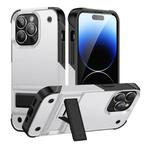 iPhone 16 Pro Armor Hoesje met Kickstand - Shockproof Cover, Verzenden, Nieuw