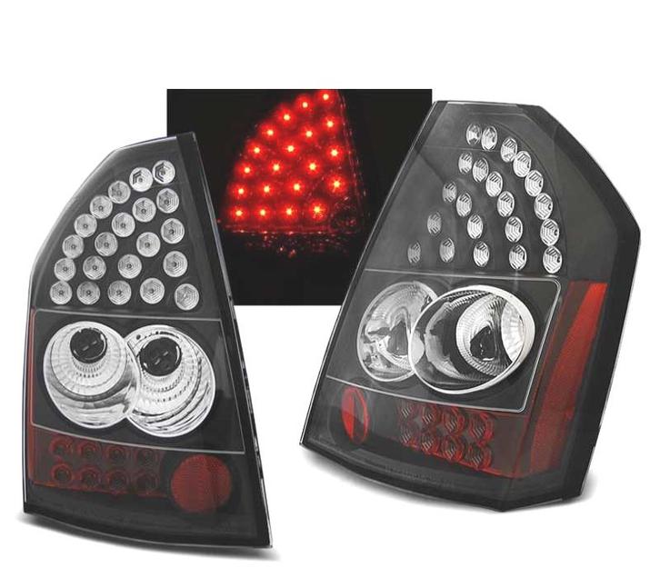 FEUX ARRIÈRE POUR CHRYSLER 300C 300 09-10 LED NOIR, Autos : Pièces & Accessoires, Éclairage, Envoi