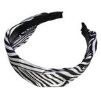 Fako Fashion® - Diadeem - Zebra Print - Zwart/Wit, Handtassen en Accessoires, Uiterlijk | Haarverzorging, Verzenden, Nieuw