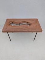 Wallavibe - D.B - Table basse - Table orange - Style