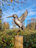 Vliegende kolibrie - Beeldje - Natuurlijke vibe - Metaal