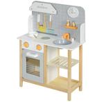 TRUUSK Kinderkeuken - Met Kookplaat, Oven, Spoelbak, Klok -, Verzenden, Nieuw