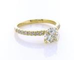 Ring - 14 karaat Geel goud - 1.51ct. tw. Diamant (Natuurlijk, Nieuw
