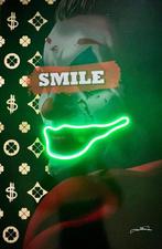 LEDMansion (1995) - Joker Smile Luxury Led Wall Art, Antiek en Kunst