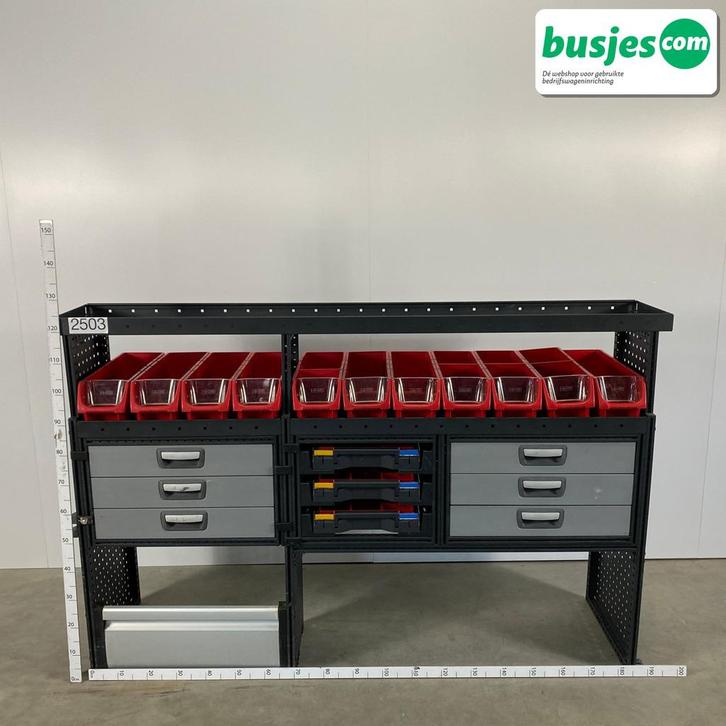 Modul bedrijfswagen inrichting 1990x485x1250mm (2503), Autos : Pièces & Accessoires, Autres pièces automobiles, Envoi