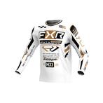 FXR Podium Gladiator MX Jersey Offroad – White/Black/Gold (X, Verzenden, Nieuw