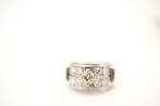 Ring - 18 karaat Witgoud Diamant (Natuurlijk) - Diamant, Handtassen en Accessoires, Ringen, Nieuw
