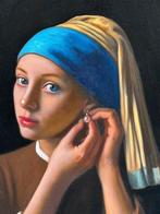 Antonio Sciacca (1957) - Omaggio a Johannes Vermeer, Antiek en Kunst