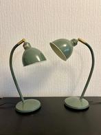 Bureaulamp (2) - Metaal, Messing - 2 lampen industrial style