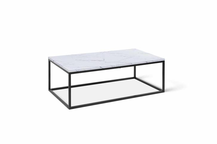 Salontafel Texas Rechth. Marmer Licht, Huis en Inrichting, Tafels | Salontafels, Nieuw, Ophalen of Verzenden