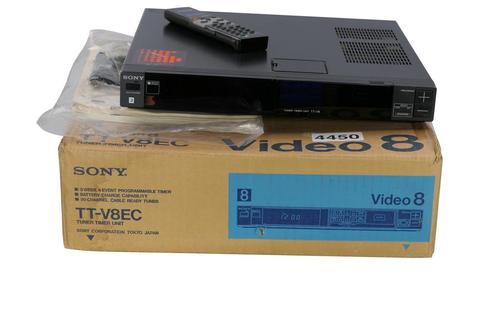 Sony TT-V8EC | Video 8 Tuner Timer Unit | BOXED, Audio, Tv en Foto, Videospelers, Verzenden