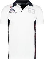 Geographical Norway Polo Kupcorn Wit, Vêtements | Hommes, T-shirts, Verzenden