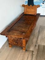 Antiek traditioneel Indonesisch rustbed lincak (Jati/Teak) -