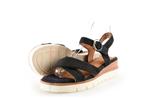 Tamaris Sandalen in maat 37 Blauw | 5% extra korting, Tamaris, Sandalen of Muiltjes, Zo goed als nieuw, Verzenden