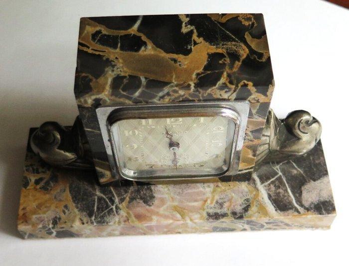 Horloge de bureau - Art déco Laiton - 1940-1950, Antiek en Kunst, Antiek | Klokken