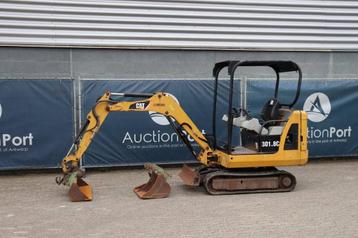 Veiling: Minigraver Caterpillar 301.8C Diesel, Ophalen