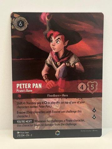 Disney - 1 Card - Lorcana - Enchanted - Peter Pan