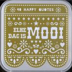 Happy quotes - Elke dag is mooi 9789464083200, Verzenden, Gelezen