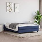 vidaXL Pocketveringmatras 140x190x20 cm stof blauw, Huis en Inrichting, Slaapkamer | Matrassen en Bedbodems, Verzenden, Nieuw