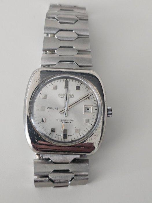 Sicura - Collins - Zonder Minimumprijs - Heren - 1970-1979, Handtassen en Accessoires, Horloges | Heren