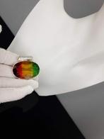 Zilver, Watermeloenturkoois - Hanger, Verzamelen, Mineralen en Fossielen