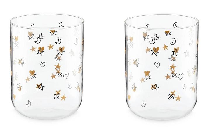 vtwonen Happy Christmas All Over longdrink glas (500 ml)..., Huis en Inrichting, Woonaccessoires | Overige, Nieuw, Verzenden