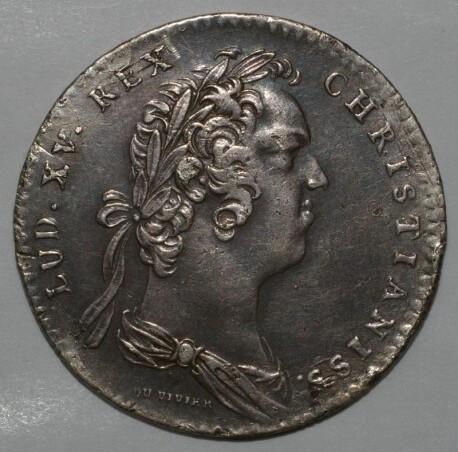 Marken Akademie Der Wissenschaften Ludwig Xv von Duvivier..., Timbres & Monnaies, Pièces & Médailles, Envoi