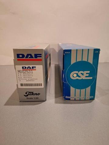 Tekno, CSE 1:50 - Modelauto (2) - NinaTrans, DAF