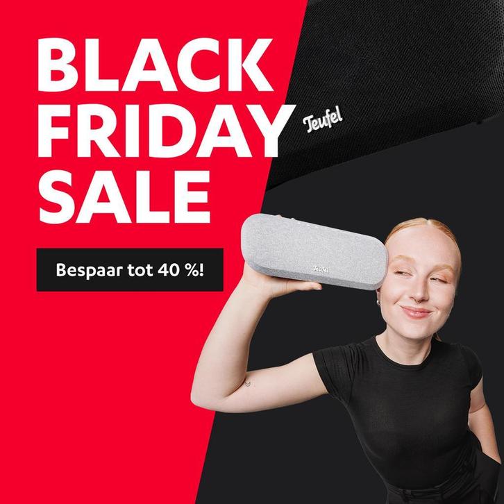 Teufel Black Friday | Audio tot 40% korting!, Audio, Tv en Foto, Luidsprekerboxen, Nieuw