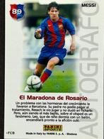 2004/05 Panini Megacracks Barça Campeón Lionel Messi #89, Nieuw