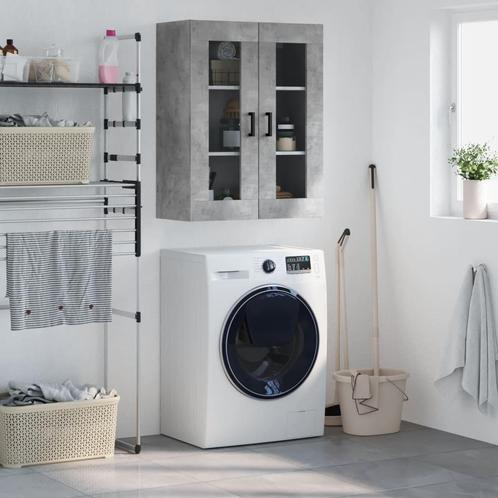vidaXL Hangkast 69,5x34x90 cm betongrijs, Huis en Inrichting, Kasten | Dressoirs, Nieuw, Verzenden