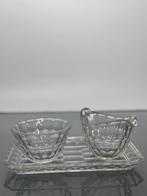 Val Saint Lambert - Plat de service (3) - les moulures, Antiquités & Art