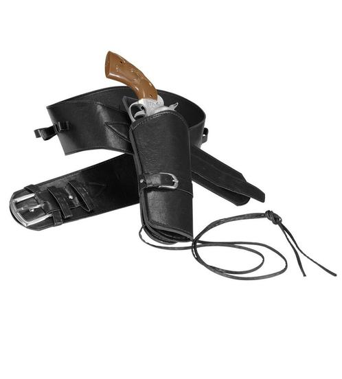 Zwarte Holster, Hobby en Vrije tijd, Feestartikelen, Nieuw, Verzenden