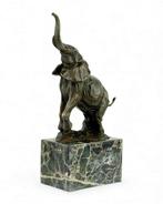 Milo (1910-1978) - sculptuur, Trumpeting Elephant - 30 cm -, Antiek en Kunst