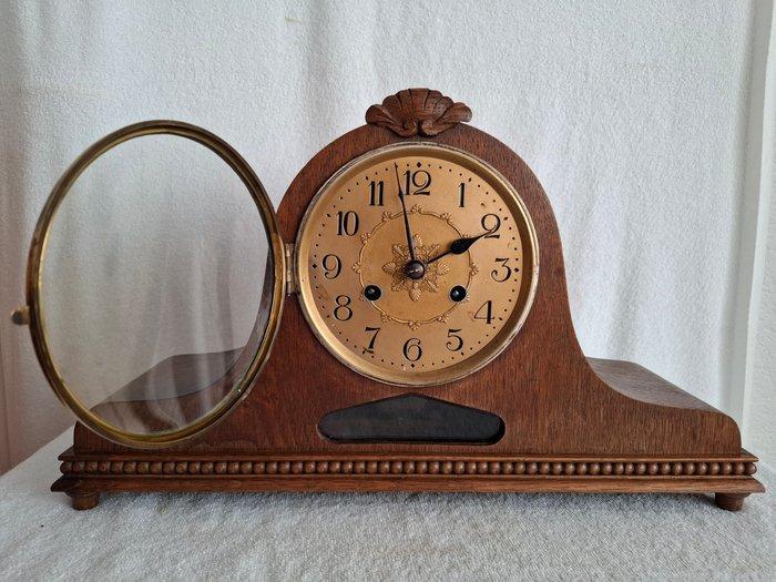 Pendule - Junghans - Vintage - Eik - 1930-1940, Antiek en Kunst, Antiek | Klokken